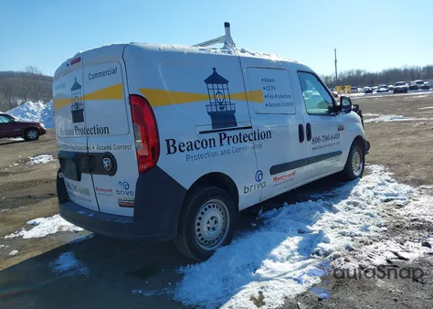 2017 Ram Promaster City Tradesman из США, поврежденный, VIN ZFBERFAB1H6D64098